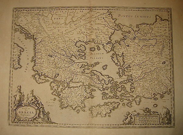 Janssonius Johannes (1588-1664) Hellas seu Graecia Sophiani 1700 Amsterdam
